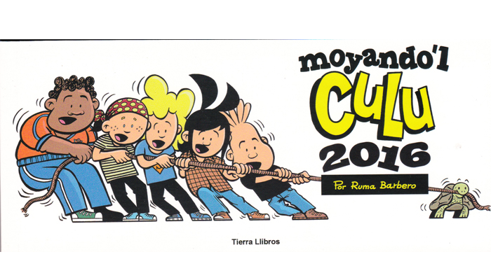 Imagen portada libro Moyando´l culu 2016